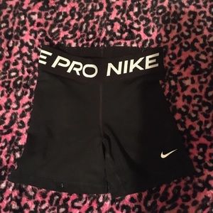 Nike pro shorts size xs